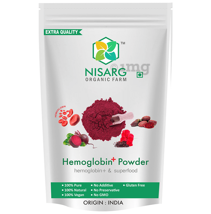 Nisarg Organic Farm Hemoglobin+ Powder