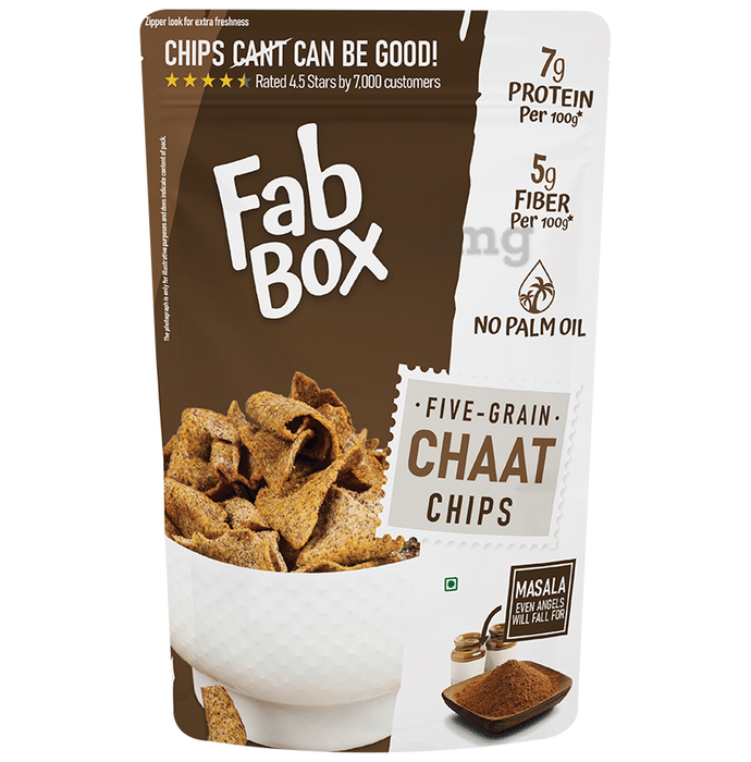 Fabbox Five-Grain Chaat Chips Masala