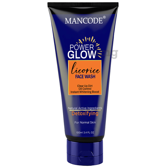 Mancode Power Glow Licorice Face Wash