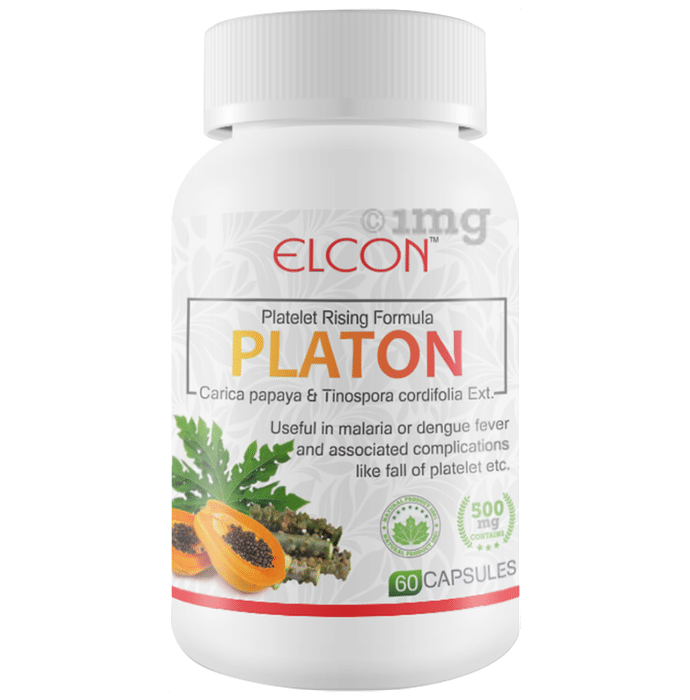 Elcon Platelet Rising Formula Platon Capsule