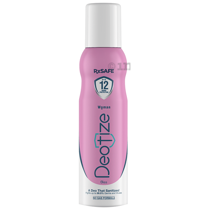 RxSafe Deotize Body Perfume Spray for Women Bliss