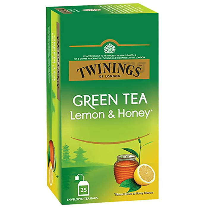 Twinings Green Tea (2gm Each) Honey & Lemon