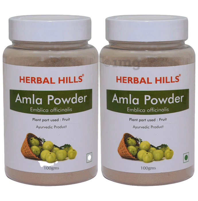 Herbal Hills Amla Powder Pack of 2