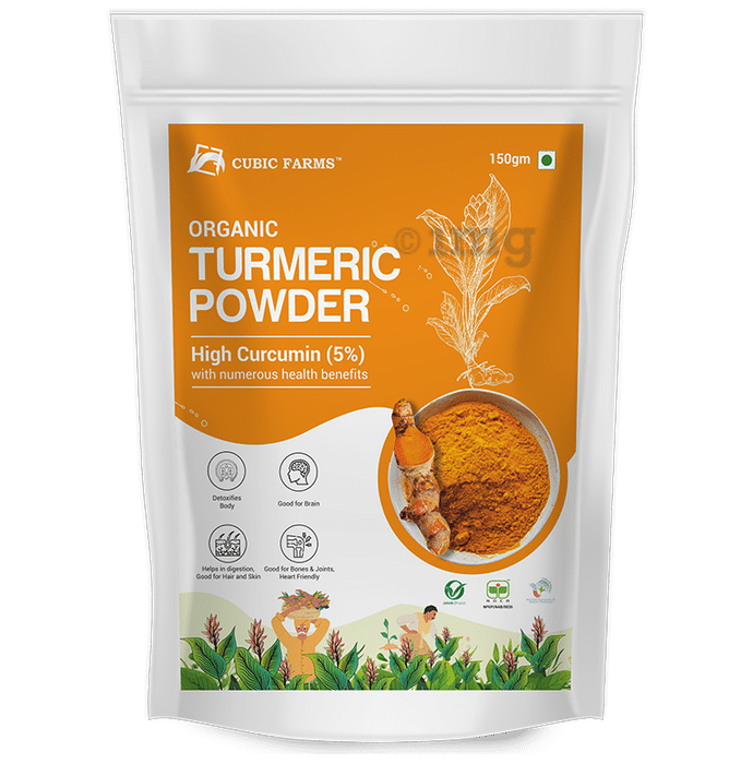 Cubic Farms Organic Turmeric Powder