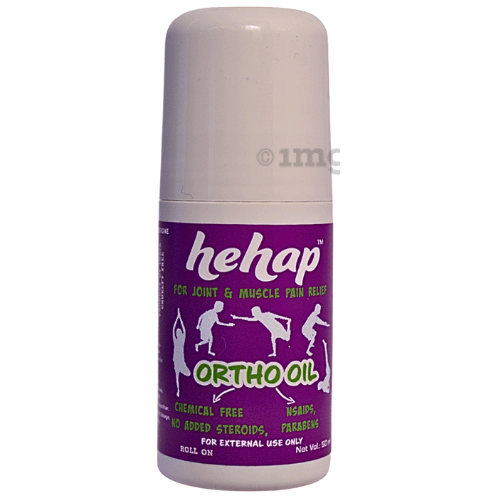 Hehap Ortho Oil Pain Roll on For Muscle, Joints, Knee, Legs, Shoulder