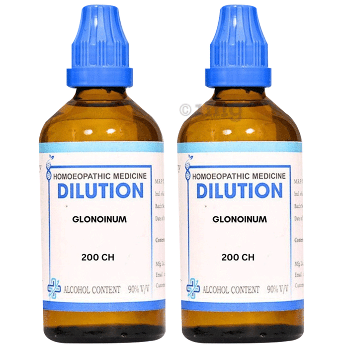 LDD Bioscience  Glonoinum Dilution (100ml Each) 200 CH