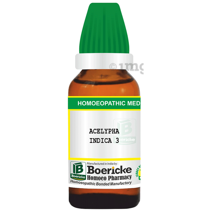 Boericke Acalypha Indica Dilution (30ml Each) 3