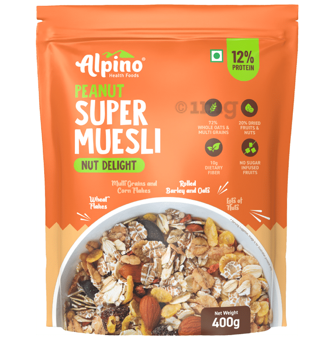 Alpino Peanut Super Muesli Nut Delight