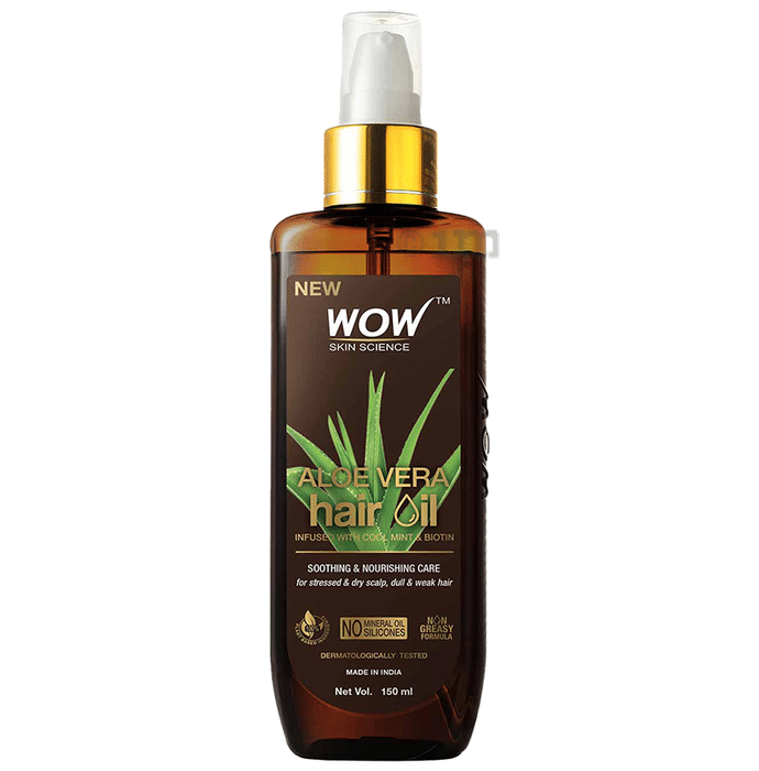 WOW Skin Science Aloe Vera Hair Oil