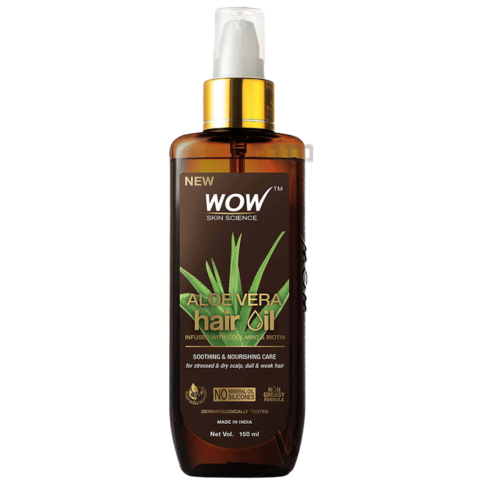 WOW Skin Science Aloe Vera Hair Oil