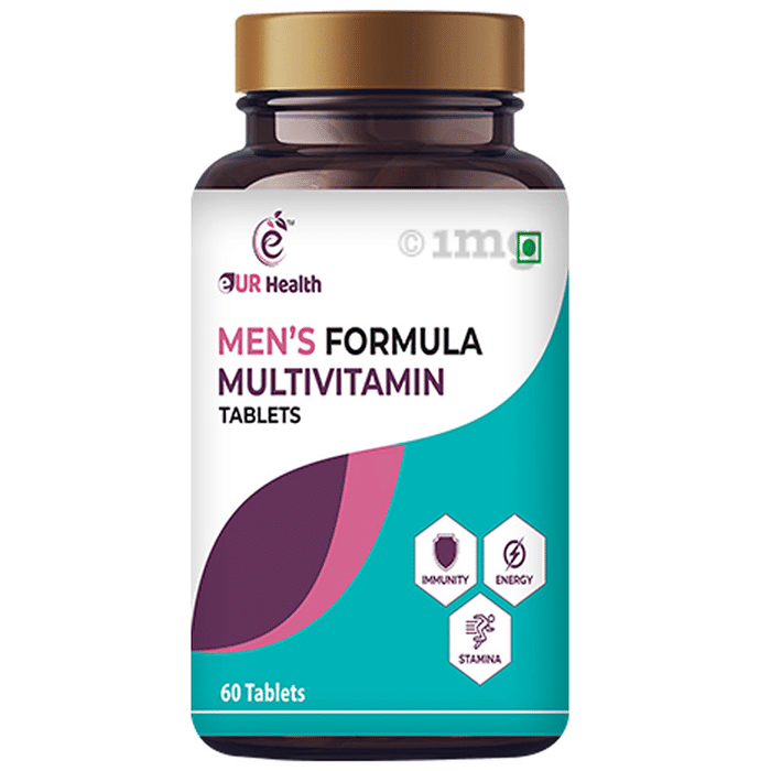 Eur Health Men's Formula Multivitamin Tablet: Buy bottle of 60 tablets at  best price in India | 1mg