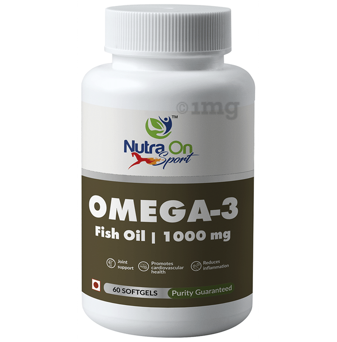 Nutra On Sport Omega 3 Fish Oil Softgel