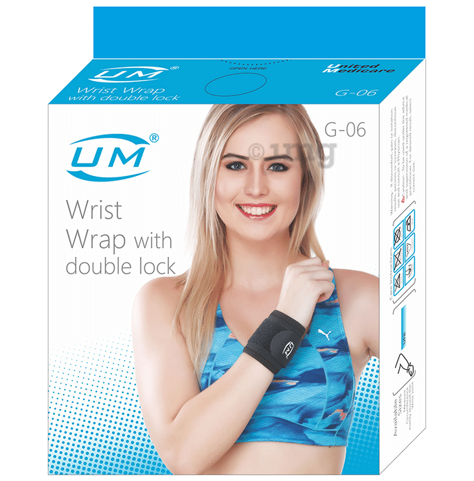 United Medicare Wrist Wrap Double Lock Universal