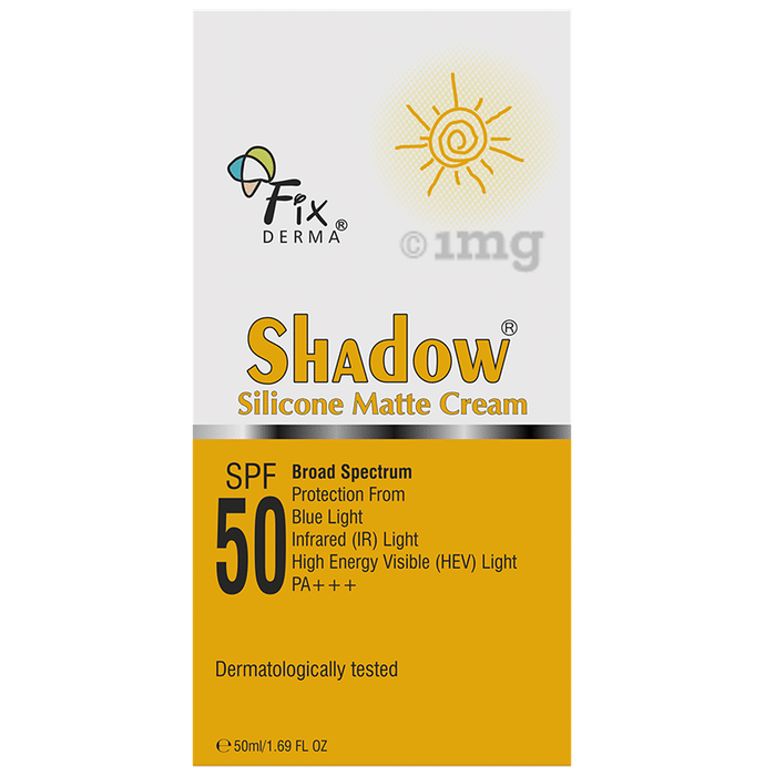 Fixderma Shadow Silicone Matte Cream SPF 50