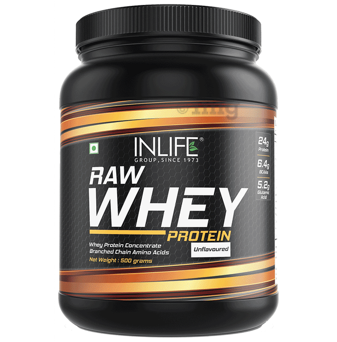 Inlife Raw Whey Protein Powder Unflavored