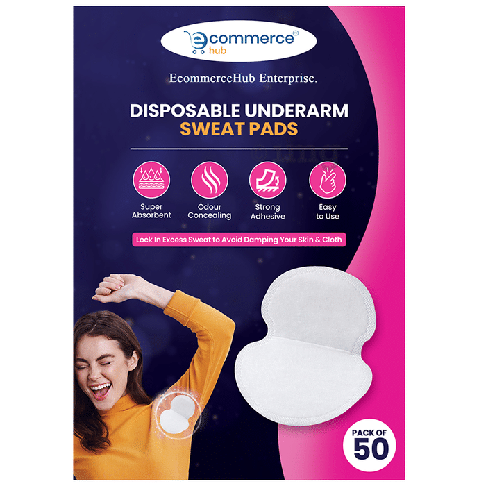 EcommerceHub Disposable Underarm Sweat Pads