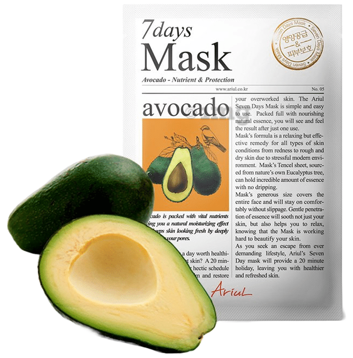 Ariul 7 Days Mask (23gm Each) Avocado