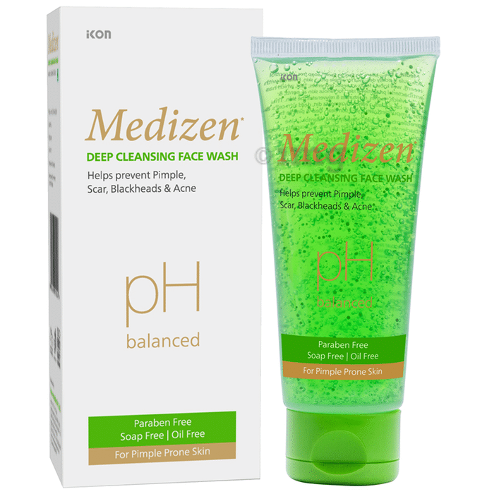 Medizen Deep Cleansing Face Wash (100ml Each)