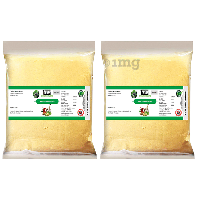 1ratti Kanchnar Powder (1000gm Each)