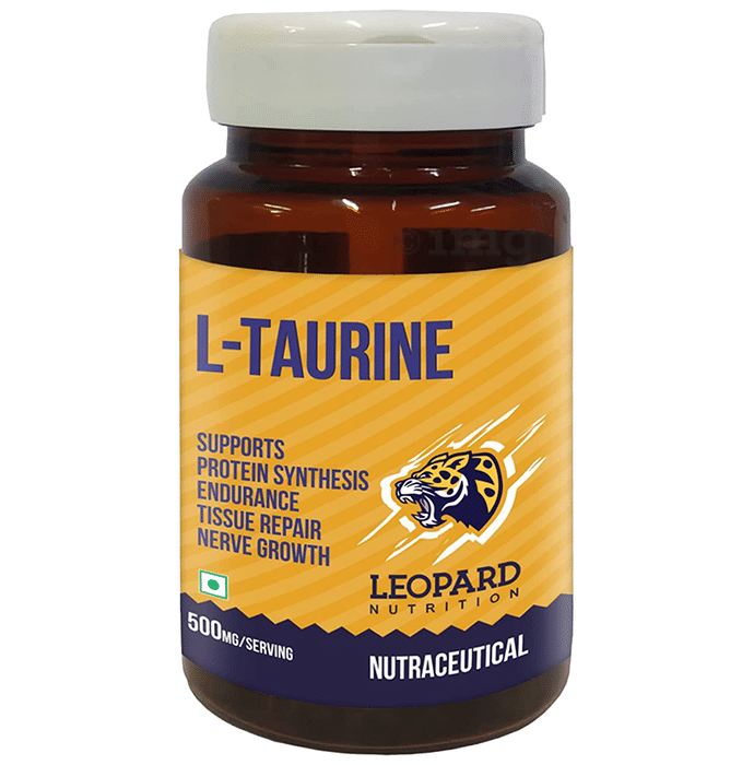 Leopard Nutrition L-Taurine Vegetable Capsule