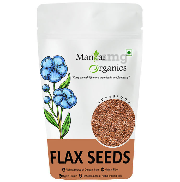 ManHar Organics Raw Flax Seeds