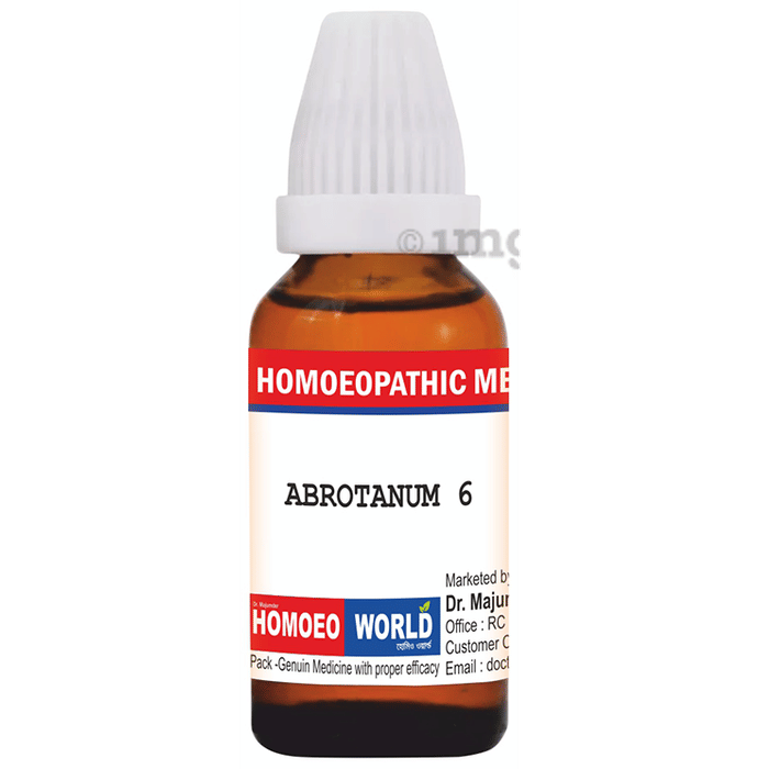 Dr. Majumder Homeo World Abrotanum Dilution (30ml Each) 6