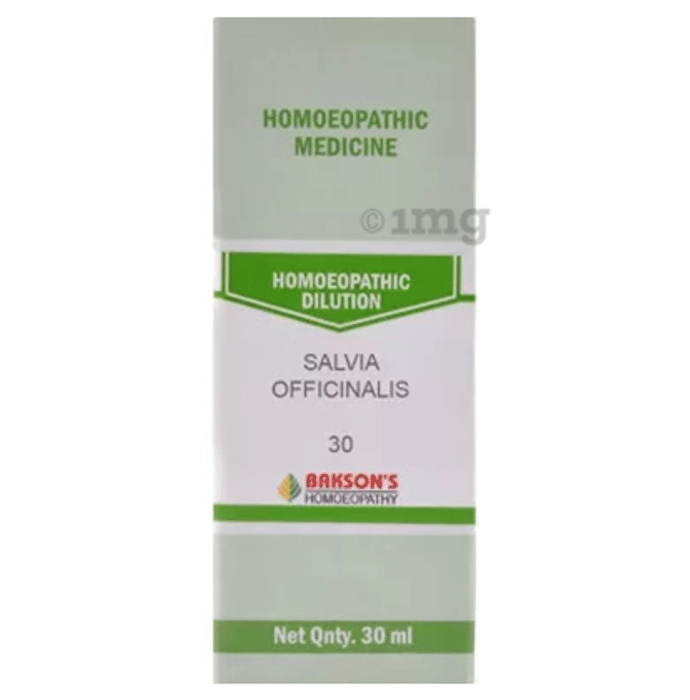 Bakson's Salvia Officinalis Dilution 30