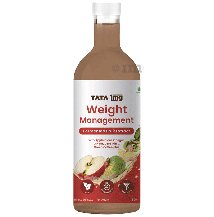 Tata 1mg Weight Management Juice with Green Coffee, Garcinia, Ginger, & Apple Cider Vinegar