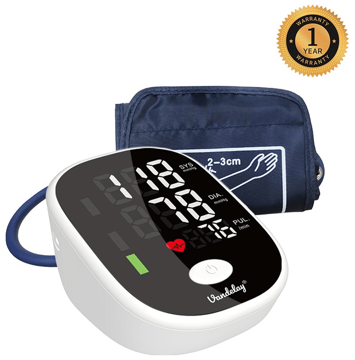 Vandelay BP900 Blood Pressure Monitor Black