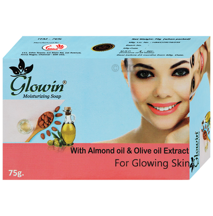 Glowin Moisturizing Soap (75gm Each)