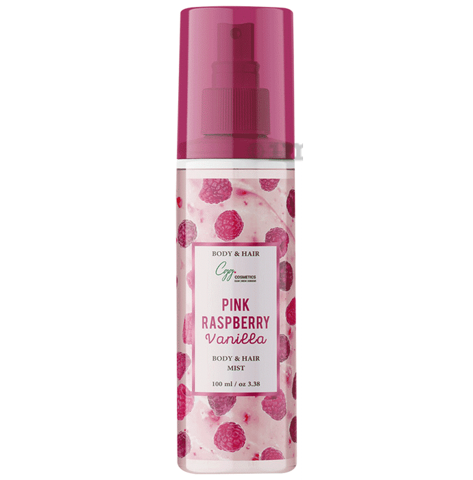 CGG Cosmetics Pink Rasbeaary Vanilla Body &Hair Mist