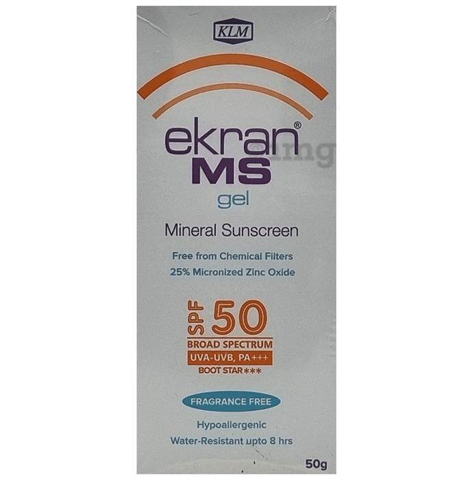 Ekran MS Mineral Sunscreen SPF 50 Gel