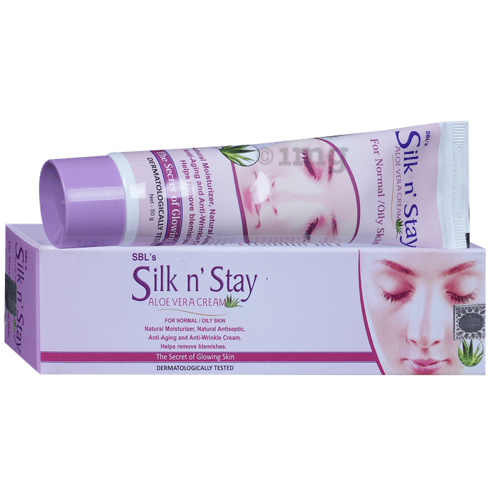 SBL Silk N Stay Aloe Vera Cream for Normal / Oily Skin
