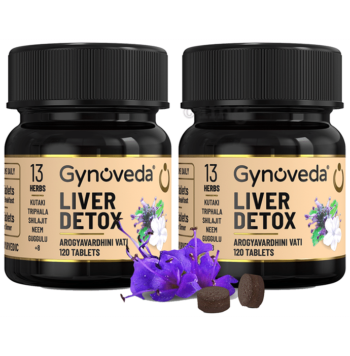 Gynoveda Liver Detox Tablets (120 Each)