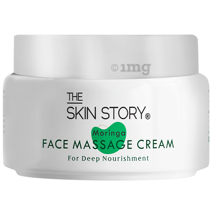 The Skin Story Moringa Face Massage Cream for Deep Skin Nourishment