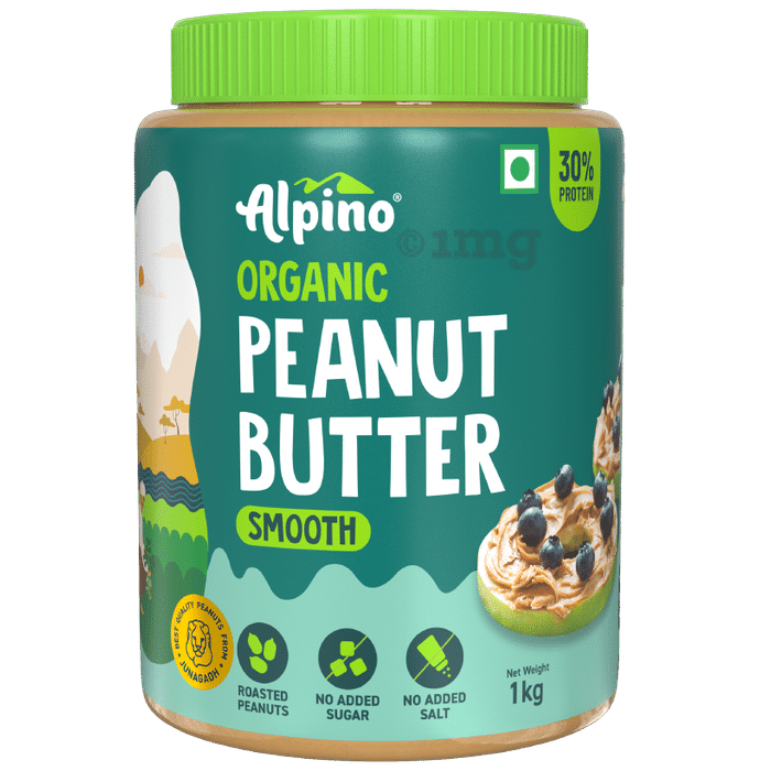 Alpino Organic Smooth Peanut Butter