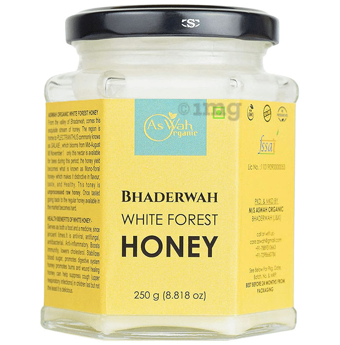 AsWah Organic Bhaderwah White Forest Honey