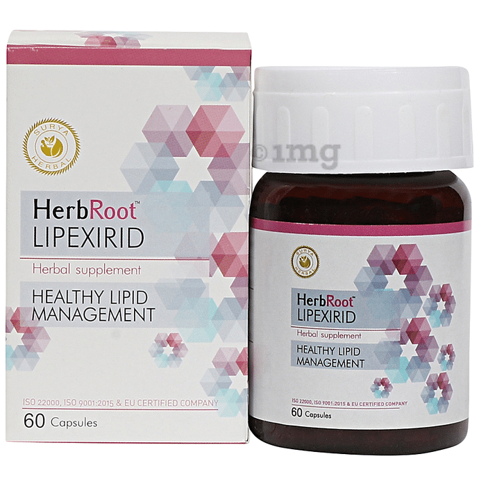 Surya Herbal HerbRoot Lipexirid Capsule