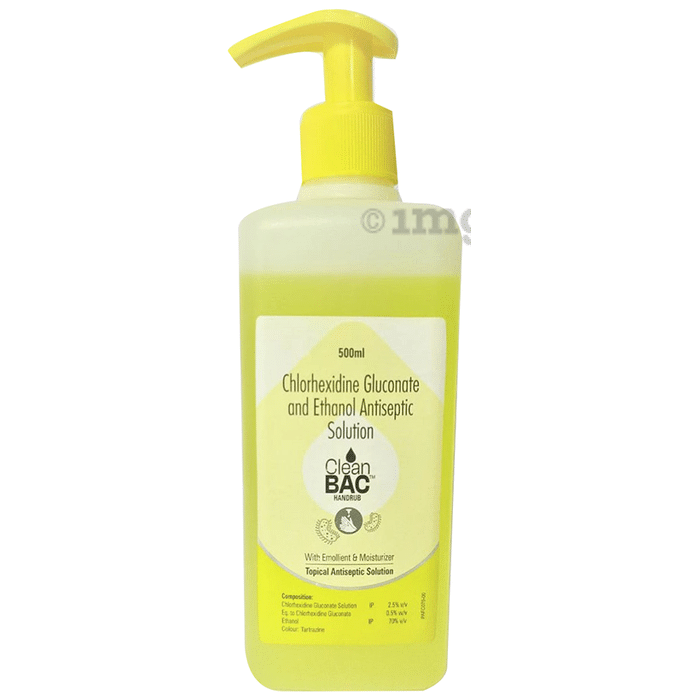 CleanBAC Handrub Sanitizer Tartrazine