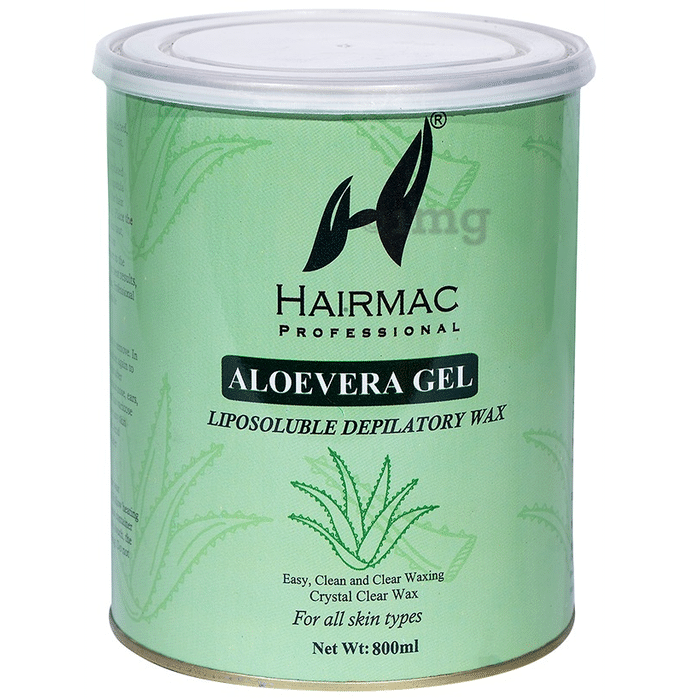 Hairmac Professional Aloevera Gel Liposoluble Depilatory Wax