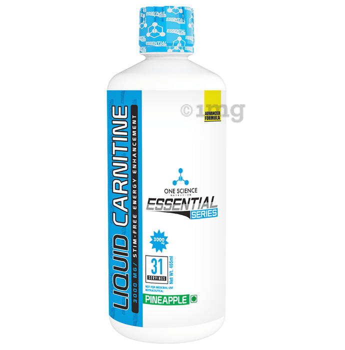 One Science Nutrition Essential Series Carnitine 3000mg Liquid Pineapple