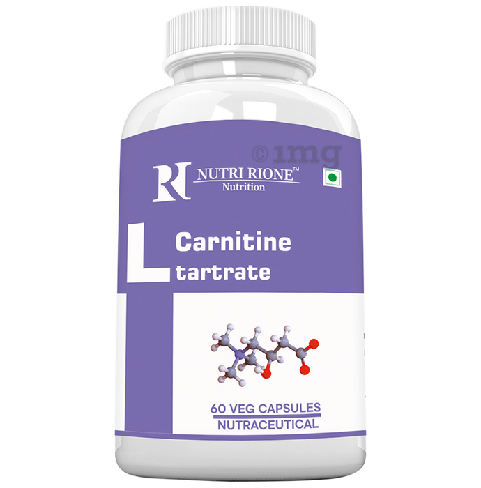 NutriRione L Carnitine Tartrate Veg Capsules