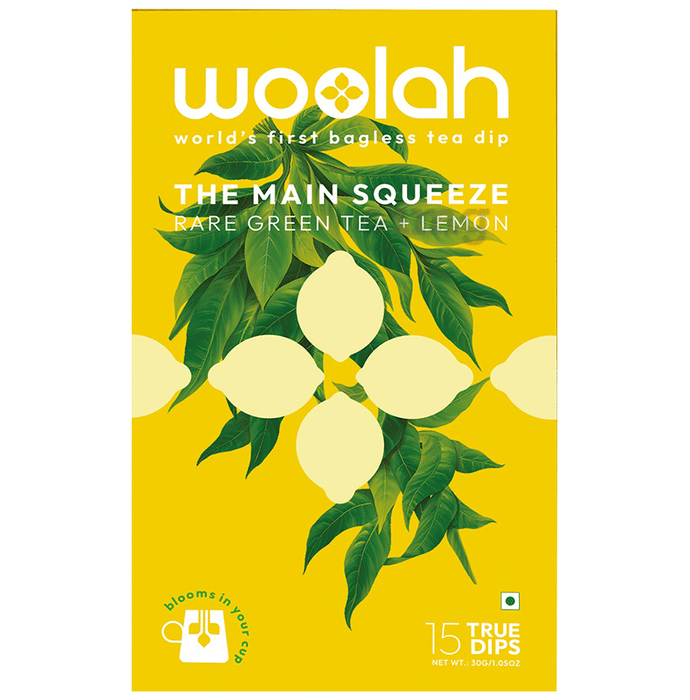 Woolah The Main Squeeze rare Green Tea + Lemon (2gm Each)