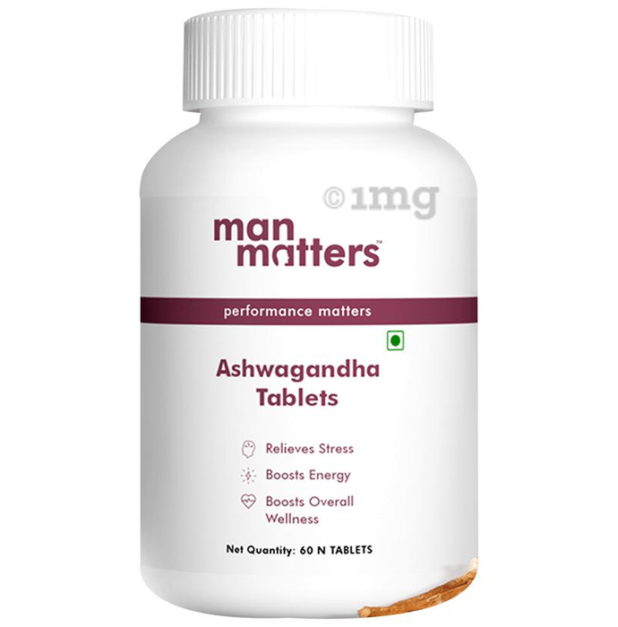 Man Matters Ashwagandha Tablet (60 Each)