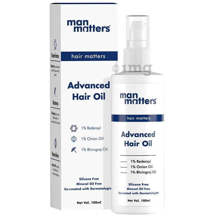 Man Matters Advanced Hair Oil: Buy bottle of 100.0 ml Oil at best price ...