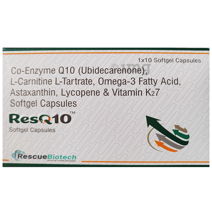 Resq-10 Resq10 Soft Gelatin Capsule