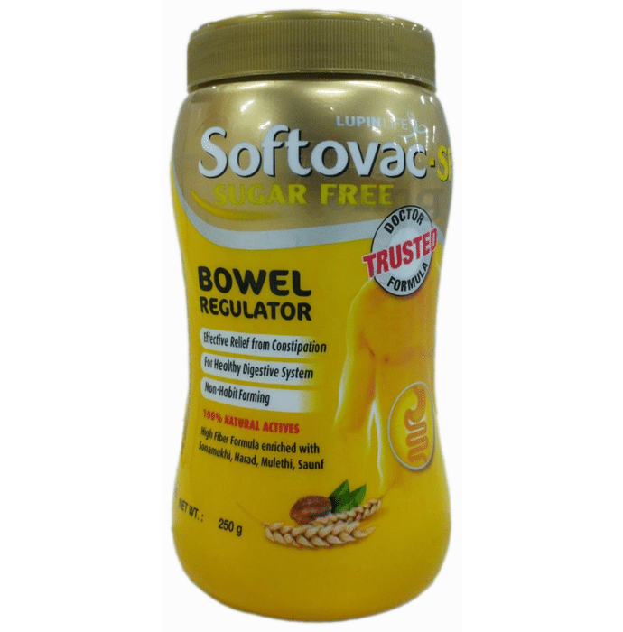 Softovac-SF Bowel Regulator Ayurvedic Powder | Eases Constipation Sugar Free