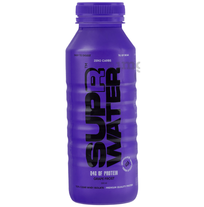 SUPR Water 24gm of Protein Grape