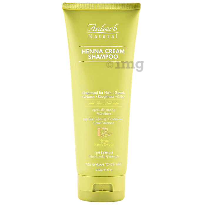 Anherb Natural Henna Cream Shampoo