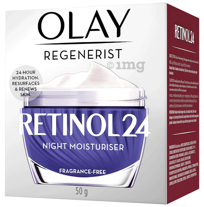 Olay Regenerist Retinol 24 Night Moisturiser Fragrance Free
